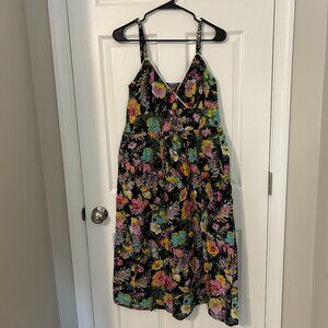 Monsoon Floral Dress, UK14‎ (US10)